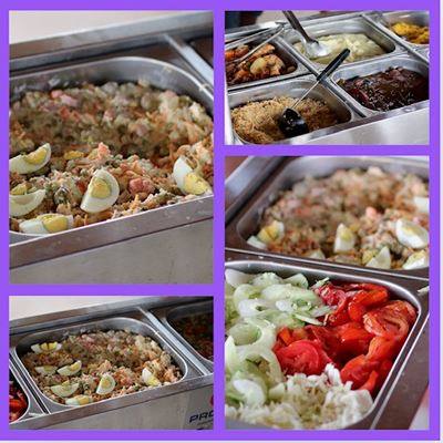 Les plats du traiteur